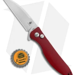 Kizer Swaggs Swayback Button Lock Knife Red Micarta (3" Stonewash) V3566N4 5 Kizer Swaggs Swayback Button Lock Knife Red Micarta (3" Stonewash) V3566N4 -Blade HQ Store Kizer Vanguard Swaggs Swayback Red Micarta SW V3566N4 BHQ 126630 jr bottlecap
