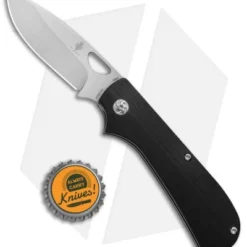 Kizer Vanguard Vagnino Zipslip Slipjoint Knife Black G-10 (2.8" SW) V3507N1 5 Kizer Vanguard Vagnino Zipslip Slipjoint Knife Black G-10 (2.8" SW) V3507N1 -Blade HQ Store Kizer Vanguard Vagnino Zipslip SJ Black G 10 SW V3507N1 BHQ 80411 jr bottlecap