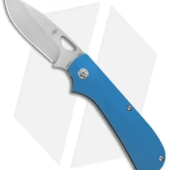 Kizer Vanguard Vagnino Zipslip Slipjoint Knife Blue G-10 (2.8" Stonewash)