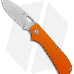 Kizer Vanguard Vagnino Zipslip Slipjoint Knife Orange G-10 (2.8" SW) V3507N2