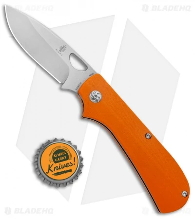 Kizer Vanguard Vagnino Zipslip Slipjoint Knife Orange G-10 (2.8" SW) V3507N2 Kizer Vanguard Vagnino Zipslip Slipjoint Knife Orange G-10 (2.8" SW) V3507N2 -Blade HQ Store Kizer Vanguard Vagnino Zipslip SJ Orange G 10 SW V3507N2 BHQ 80412 jr bottlecap