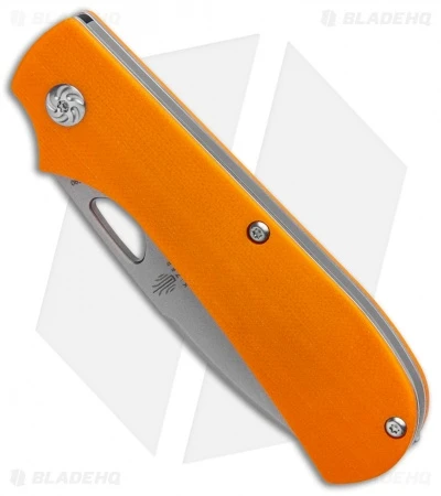 Kizer Vanguard Vagnino Zipslip Slipjoint Knife Orange G-10 (2.8" SW) V3507N2 Kizer Vanguard Vagnino Zipslip Slipjoint Knife Orange G-10 (2.8" SW) V3507N2 -Blade HQ Store Kizer Vanguard Vagnino Zipslip SJ Orange G 10 SW V3507N2 BHQ 80412 jr spine