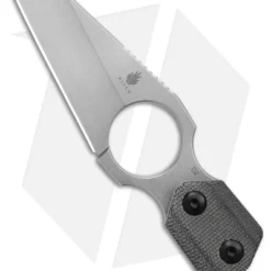 Kizer Variable Wharncliffe Fixed Blade Knife Black Micarta (3.43" Satin) 1052A1
