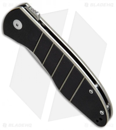 Kizer Vanguard Velox 2 Liner Lock Flipper Knife Black G-10 (3.4" Satin) V4478A1 Kizer Vanguard Velox 2 Liner Lock Flipper Knife Black G-10 (3.4" Satin) V4478A1 -Blade HQ Store Kizer Velox 2 Black G 10 V4478A1 BHQ 50962 jr spine