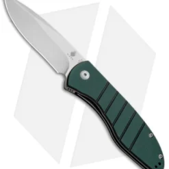 Kizer Vanguard Velox 2 Liner Lock Flipper Knife Green G-10 (3.4" Satin) V4478A2