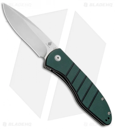 Kizer Vanguard Velox 2 Liner Lock Flipper Knife Green G-10 (3.4" Satin) V4478A2 Kizer Vanguard Velox 2 Liner Lock Flipper Knife Green G-10 (3.4" Satin) V4478A2 -Blade HQ Store Kizer Velox 2 Green G 10 V4478A2 BHQ 50963 jr