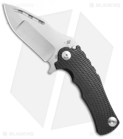 Kizer Willumsen Maddox Frame Lock Knife Black Titanium (3.875" Stonewash) Ki5486 Kizer Willumsen Maddox Frame Lock Knife Black Titanium (3.875" Stonewash) Ki5486 -Blade HQ Store Kizer Willumsen Maddox black ti sw Ki5486 BHQ 52450 jr