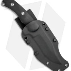 Kizer Willumsen Super Bad Recurve Bowie Fixed Black G-10 (4.75" Satin) Ki1015A1 -Blade HQ Store Kizer Willumsen Super Bad Recurve Bowie G 10 Black Ki1015A1 BHQ 52473 jr sheath