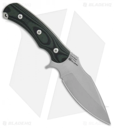 Kizer Willumsen Super Bad Drop Point Fixed Blade Black/Green (4.75" SW) Ki1017A2 Kizer Willumsen Super Bad Drop Point Fixed Blade Black/Green (4.75" SW) Ki1017A2 -Blade HQ Store Kizer Willumsen Super Bad dp black green sw BHQ 71475 er side