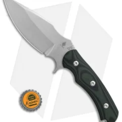 Kizer Willumsen Super Bad Drop Point Fixed Blade Black/Green (4.75" SW) Ki1017A2 5 Kizer Willumsen Super Bad Drop Point Fixed Blade Black/Green (4.75" SW) Ki1017A2 -Blade HQ Store Kizer Willumsen Super Bad dp black green sw BHQ 71475 er size