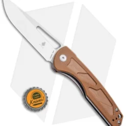 Kizer Yukon Liner Lock Knife Brown (3.39" Stonewash) V4004N2 5 Kizer Yukon Liner Lock Knife Brown (3.39" Stonewash) V4004N2 -Blade HQ Store Kizer Yukon Liner Lock Knife Brown Stonewash V4004N2 BHQ 107478 kp bottlecap jr