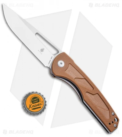Kizer Yukon Liner Lock Knife Brown (3.39" Stonewash) V4004N2 Kizer Yukon Liner Lock Knife Brown (3.39" Stonewash) V4004N2 -Blade HQ Store Kizer Yukon Liner Lock Knife Brown Stonewash V4004N2 BHQ 107478 kp bottlecap jr