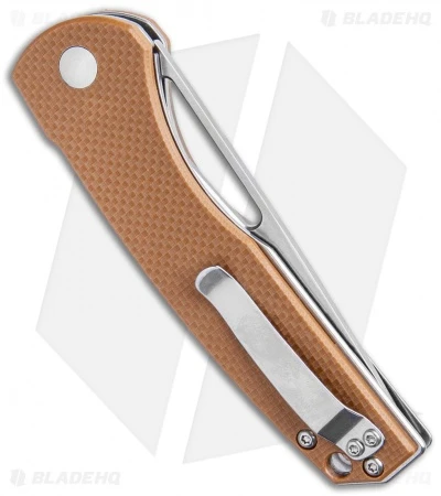 Kizer Yukon Liner Lock Knife Brown (3.39" Stonewash) V4004N2 Kizer Yukon Liner Lock Knife Brown (3.39" Stonewash) V4004N2 -Blade HQ Store Kizer Yukon Liner Lock Knife Brown Stonewash V4004N2 BHQ 107478 kp jr side
