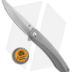 Kizer Zen Trailing Point Frame Lock Knife (3.39" Stonewash) Ki4553P1 -Blade HQ Store Kizer Zen Trailing Point FL SW Ki4553P1 BHQ 106916 jr bottlecap