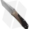 Kizer Cutlery Ki303 Tanto Liner Lock Knife Black G-10 (3.5" Polish) -Blade HQ Store kizer black g10 tanto polish ki303