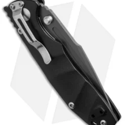 Kizer Vanguard Series Bolt Knife Black G-10 (3.5" Gray) V4412A1 -Blade HQ Store kizer bolt a1 side cm