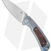 Kizer Corto Frame Lock Knife Blue Titanium/Red G-10 (3.5" Stonewash) Ki4459A2 2 Kizer Corto Frame Lock Knife Blue Titanium/Red G-10 (3.5" Stonewash) Ki4459A2 -Blade HQ Store kizer corto ki4459a2 bhq 36470 jr