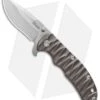Kizer Cutlery V3 Flipper Frame Lock Knife Gray Titanium (3.5" Stonewash) Ki401B1 -Blade HQ Store kizer cutlery ki401b1 gray titanium satin bhq 25635 jr