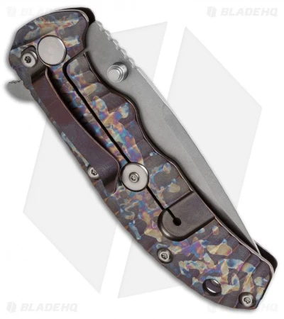 Kizer Cutlery Ki401X1 Flipper Frame Lock Knife Titanium (3.5" Stonewash) Kizer Cutlery Ki401X1 Flipper Frame Lock Knife Titanium (3.5" Stonewash) -Blade HQ Store kizer cutlery ki4401xb titanium folder stonewash side