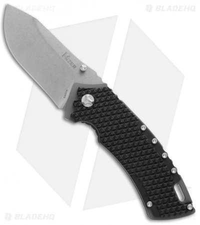Kizer Cutlery Ki4411B Liner Lock Knife Black G-10 (3.25" Stonewash) Kizer Cutlery Ki4411B Liner Lock Knife Black G-10 (3.25" Stonewash) -Blade HQ Store kizer cutlery ki4411b black g10 folder stonewash