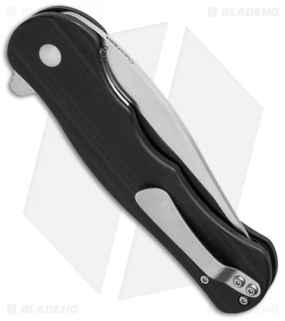 Kizer Vanguard Series Dorado Flipper Knife Black G-10 (3.5" Satin) V4455A1 Kizer Vanguard Series Dorado Flipper Knife Black G-10 (3.5" Satin) V4455A1 -Blade HQ Store kizer dorado a1 side cm