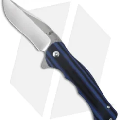 Kizer Vanguard Series Dorado Flipper Knife BlackBlue G-10 (3.5" Satin) V4455A2