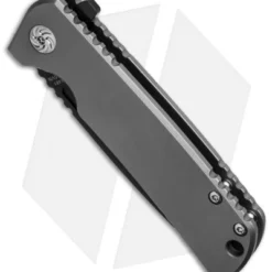 Kizer Pinkerton Escort Flipper Knife Titanium (3.5" Black) Ki4481 4 Kizer Pinkerton Escort Flipper Knife Titanium (3.5" Black) Ki4481 -Blade HQ Store kizer escort ki4481 bottom cm