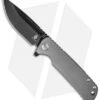 Kizer Pinkerton Escort Flipper Knife Titanium (3.5" Black) Ki4481 -Blade HQ Store kizer escort ki4481 cm