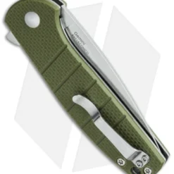 Kizer Vanguard Laconico Gemini Flipper Green G-10 (3.1" Stonewash) V3471N2 -Blade HQ Store kizer gemini a2 side cm