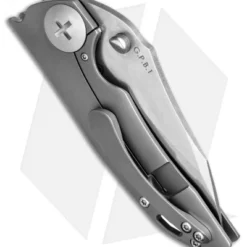 Kizer John Gray GPB1 Folding Knife Titanium (3.5" Gray) Ki4473 4 Kizer John Gray GPB1 Folding Knife Titanium (3.5" Gray) Ki4473 -Blade HQ Store kizer gpb1 ki4473 back dl