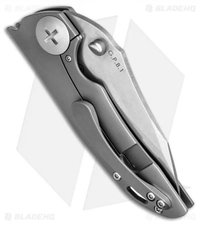 Kizer John Gray GPB1 Folding Knife Titanium (3.5" Gray) Ki4473 Kizer John Gray GPB1 Folding Knife Titanium (3.5" Gray) Ki4473 -Blade HQ Store kizer gpb1 ki4473 back dl
