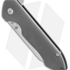 Kizer Degnan Guru Flipper Knife Titanium (3" Satin) Ki3504K2 3 Kizer Degnan Guru Flipper Knife Titanium (3" Satin) Ki3504K2 -Blade HQ Store kizer guru plain flipper ti Ki3504K2 er spine