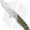 Kizer Vanguard Kane Liner Lock Knife Green G-10 (3.5" Stonewash) V4467A2