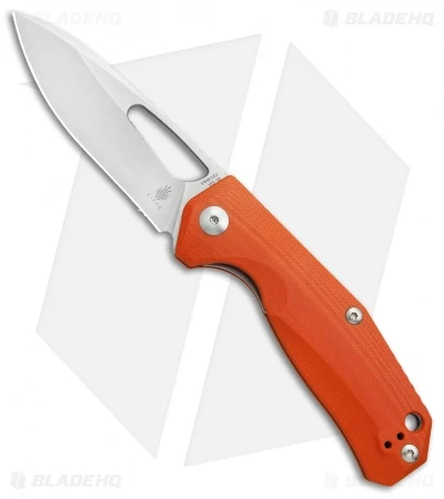 Kizer Vanguard Kesmec Liner Lock Knife Orange G-10 (3.25" Satin) V4461A2 Kizer Vanguard Kesmec Liner Lock Knife Orange G-10 (3.25" Satin) V4461A2 -Blade HQ Store kizer kesmec ano ti Ki4461A2 BHQ 34581 jr 2