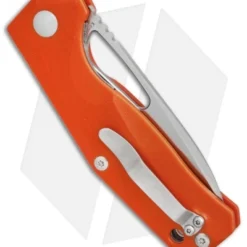 Kizer Vanguard Kesmec Liner Lock Knife Orange G-10 (3.25" Satin) V4461A2 4 Kizer Vanguard Kesmec Liner Lock Knife Orange G-10 (3.25" Satin) V4461A2 -Blade HQ Store kizer kesmec ano ti Ki4461A2 BHQ 34581 jr side