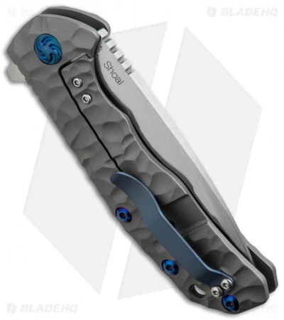 Kizer Ning Shoal Frame Lock Knife Titanium (3.5" Satin) Ki4469A1 Kizer Ning Shoal Frame Lock Knife Titanium (3.5" Satin) Ki4469A1 -Blade HQ Store kizer ki 4469 side cm