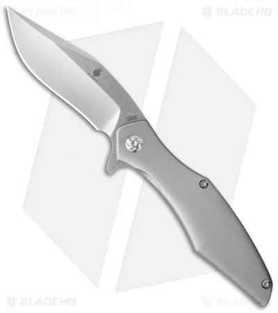 Kizer Cucchiara Trifecta Frame Lock Knife Titanium (3.875" Stonewash) Ki5462A1 Kizer Cucchiara Trifecta Frame Lock Knife Titanium (3.875" Stonewash) Ki5462A1 -Blade HQ Store kizer ki 5462a1 BHQ 32926 jr