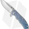 Kizer Rugiada Frame Lock Knife Titanium (3.25" Stonewash) Ki3401A1 -Blade HQ Store kizer ki3401a1 cm