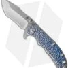 Kizer V3 Bantam Rugiada Tanto Knife Titanium (3.25" Stonewash) Ki3401T1 BMM -Blade HQ Store kizer ki3401t1 cm