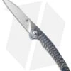Kizer Splinter Frame Lock Knife Titanium (3.375" Stonewash) Ki3457A2 -Blade HQ Store kizer ki3457a2 cm