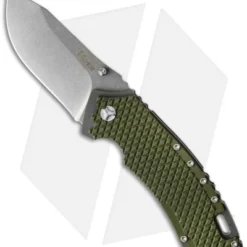 Kizer Folding Knife Green G-10 (3.25" Stonewash) Ki4411F1