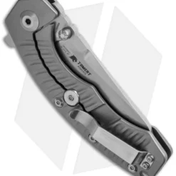 Kizer Tigon Frame Lock Knife Titanium (3.625" Stonewash) Ki4450Ti1 3 Kizer Tigon Frame Lock Knife Titanium (3.625" Stonewash) Ki4450Ti1 -Blade HQ Store kizer ki4450ti1 side cm