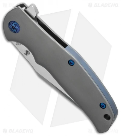 Kizer Laconico Intrepid Flipper Frame Lock Knife (3.625" Stonewash) Ki4468A1 Kizer Laconico Intrepid Flipper Frame Lock Knife (3.625" Stonewash) Ki4468A1 -Blade HQ Store kizer ki4468a1 bottom cm