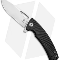 Kizer Vanguard Series Kyre Liner Lock Knife Black G-10 (3.5" Satin) V4484A1