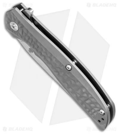 Kizer Rattler Frame Lock Knife Titanium (3.6" Satin) Ki4470 Kizer Rattler Frame Lock Knife Titanium (3.6" Satin) Ki4470 -Blade HQ Store kizer rattler ki4470 BHQ 34597 jr spine