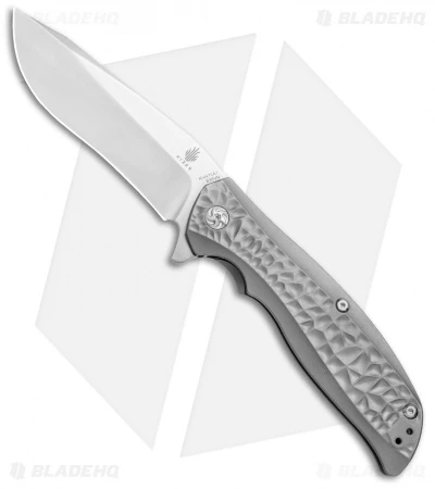 Kizer Rattler Frame Lock Knife Titanium (3.6" Satin) Ki4470 Kizer Rattler Frame Lock Knife Titanium (3.6" Satin) Ki4470 -Blade HQ Store kizer rattler ki4470 BHQ 34597 jr