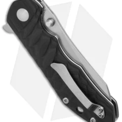 Kizer Vanguard Series Sovereign Flipper Knife Black G10 (3.6" Stonewash) V4423A1 -Blade HQ Store kizer sovereign a1 side cm