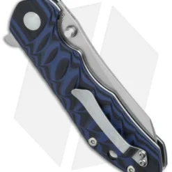 Kizer Vanguard Series Sovereign Flipper Black/Blue G-10 (3.6" Stonewash) V4423A2 -Blade HQ Store kizer sovereign a2 side cm