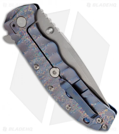 Kizer Cutlery Ki5401 Frame Lock Knife Titanium (4.25" Stonewash) Kizer Cutlery Ki5401 Frame Lock Knife Titanium (4.25" Stonewash) -Blade HQ Store kizer titanium stonewash ki5401 side