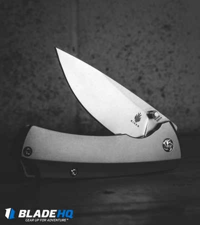 Kizer Uli Hennicke T1 Frame Lock Knife Titanium (3.2" Stonewash) Ki3490 Kizer Uli Hennicke T1 Frame Lock Knife Titanium (3.2" Stonewash) Ki3490 -Blade HQ Store kizer uli hennicke t1 Ki3490 BHQ 52397 dl
